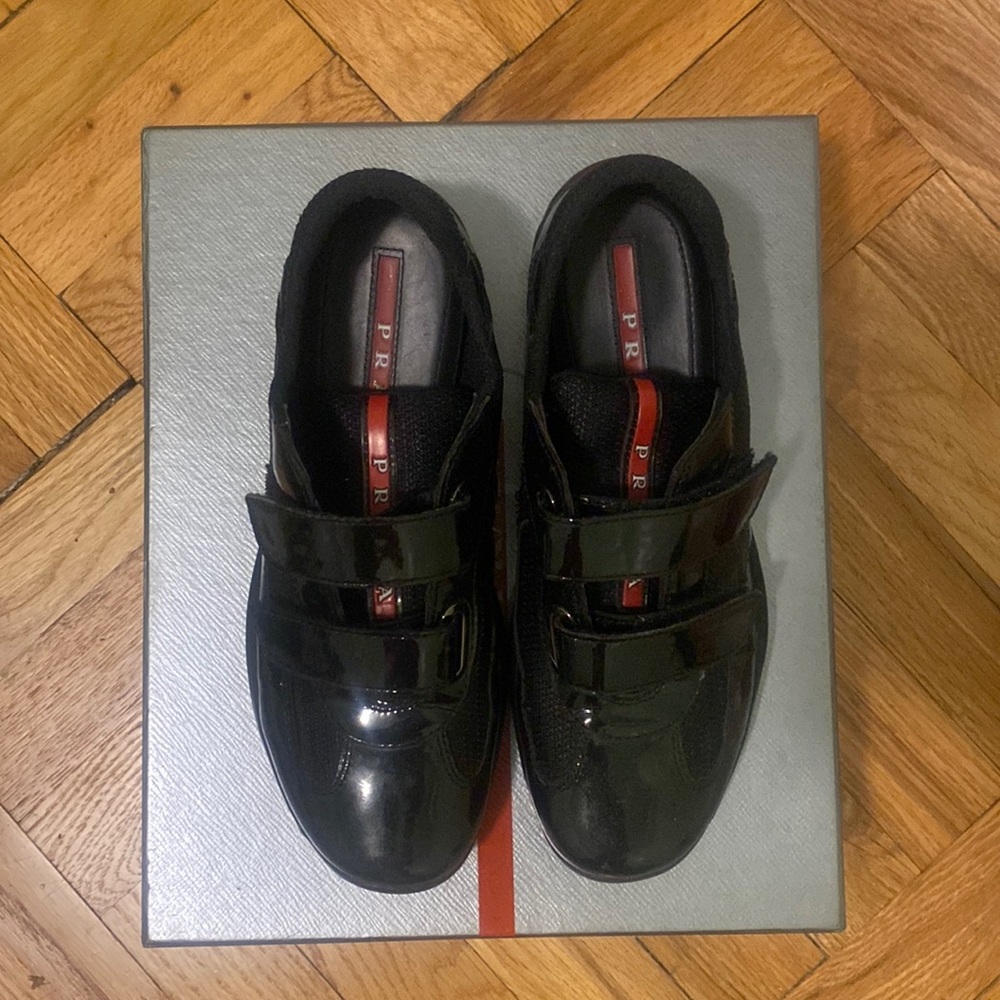 Prada Velcro Sneakers
